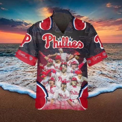 Legends Philadelphia Phillies Hawaiian Shirt, Phillies Hawaiian Shirt, MLB Hawaiian Shirt