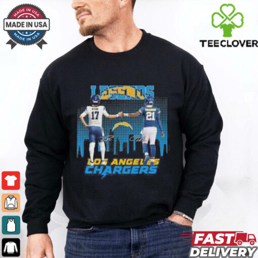 Legends Philip Rivers And Ladainian Tomlinson Los Angeles Chargers Shirt
