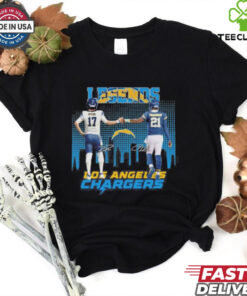 Legends Philip Rivers And Ladainian Tomlinson Los Angeles Chargers Shirt