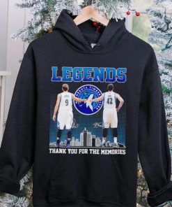 Legends Ricky Rubio Kevin Love thank you for the memories hoodie, sweater, longsleeve, shirt v-neck, t-shirt