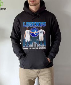 Legends Ricky Rubio Kevin Love thank you for the memories hoodie, sweater, longsleeve, shirt v-neck, t-shirt