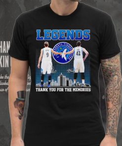 Legends Ricky Rubio Kevin Love thank you for the memories hoodie, sweater, longsleeve, shirt v-neck, t-shirt