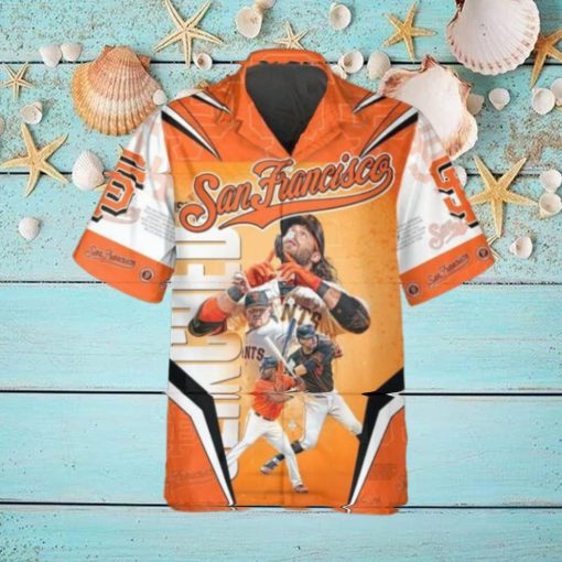 Legends San Francisco Giants Hawaiian Shirt, SF Giants Aloha Shirt, MLB Hawaiian Shirt