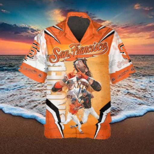 Legends San Francisco Giants Hawaiian Shirt, SF Giants Aloha Shirt, MLB Hawaiian Shirt