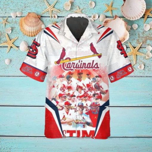 Legends St. Louis Cardinals Hawaiian Shirt, St. Louis Cardinals Aloha Shirt, MLB Hawaiian Shirt