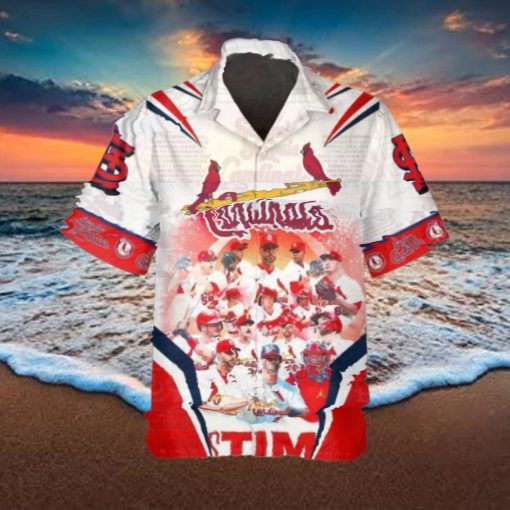 Legends St. Louis Cardinals Hawaiian Shirt, St. Louis Cardinals Aloha Shirt, MLB Hawaiian Shirt