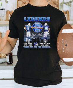 Legends Steve McNair 1973 2009 Frank Wycheck 1971 2023 Thank You For The Memories T Shirt