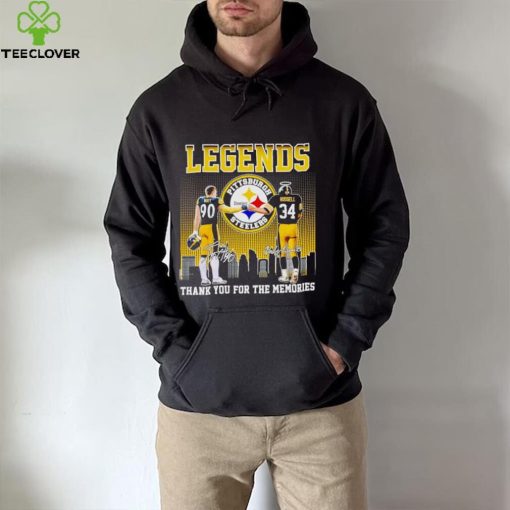Legends T. J Watt and Andy Russell thank you for the memories shirt