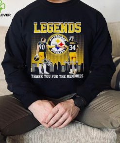Legends T. J Watt and Andy Russell thank you for the memories shirt