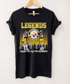 Legends T. J Watt and Andy Russell thank you for the memories shirt