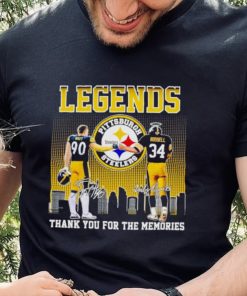 Legends T. J Watt and Andy Russell thank you for the memories shirt
