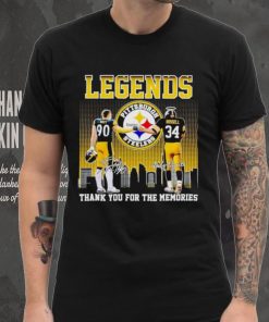 Legends T. J Watt and Andy Russell thank you for the memories shirt