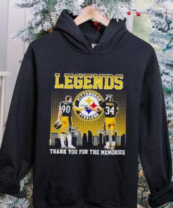 Legends T. J Watt and Andy Russell thank you for the memories shirt