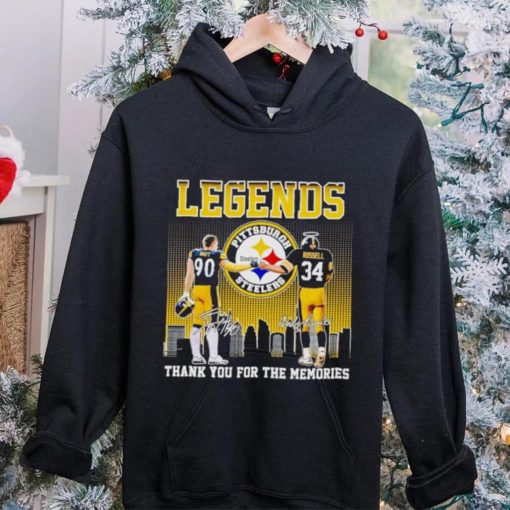 Legends T. J Watt and Andy Russell thank you for the memories shirt