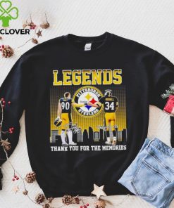 Legends T. J Watt and Andy Russell thank you for the memories shirt