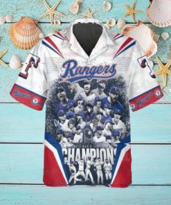 Legends Texas Rangers Hawaiian Shirt, Texas Rangers Aloha Shirt, MLB Hawaiian Shirt