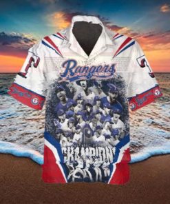 Legends Texas Rangers Hawaiian Shirt, Texas Rangers Aloha Shirt, MLB Hawaiian Shirt