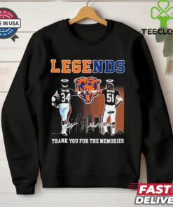 Legends Thank You For The Memories Shirt