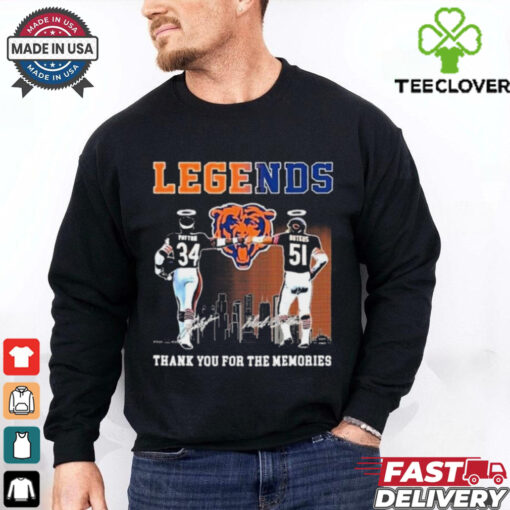 Legends Thank You For The Memories Shirt