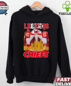 Legends Travis Kelce and Patrick Mahomes Chiefs shirt