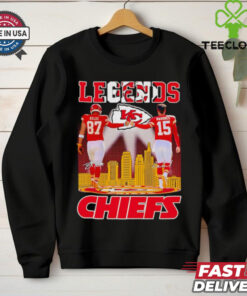 Legends Travis Kelce and Patrick Mahomes Chiefs shirt