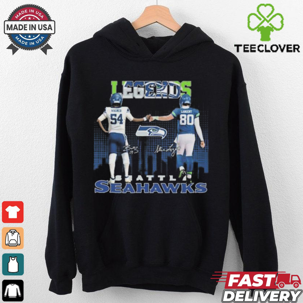Legends Wagner And Largent Seattle Seahawks Shirt Legends Wagner And Largent Seattle Seahawks Shirt