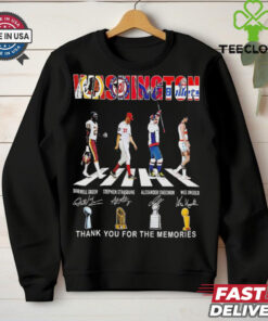 Legends Washington sports teams thank you for the memories shirt