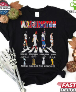Legends Washington sports teams thank you for the memories shirt