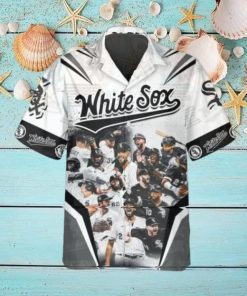 Legends White Sox Hawaiian Shirt, White Sox Aloha Shirt, MLB Hawaiian Shirt