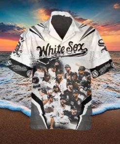 Legends White Sox Hawaiian Shirt, White Sox Aloha Shirt, MLB Hawaiian Shirt