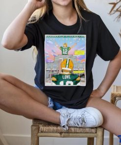 Legennds of lambeau the love era comic shirt