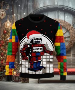 Lego Hohoho Lego Lover Colorful Ugly Christmas Sweater