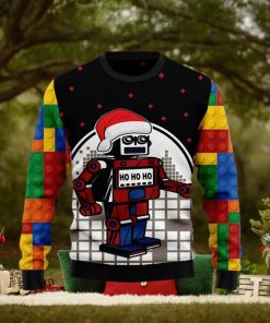 Lego Hohoho Lego Lover Colorful Ugly Christmas Sweater
