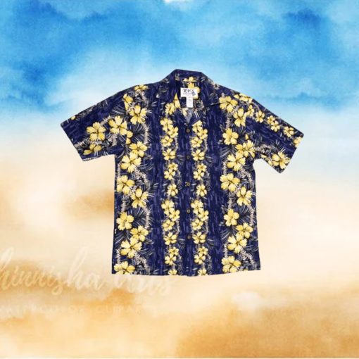 Lei of Aloha AL 543 PP Cotton Poplin Men s Hawaiian Shirt