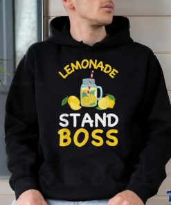 Lemonade Stand Boss Lemon Juice Summer Drink T Shirt