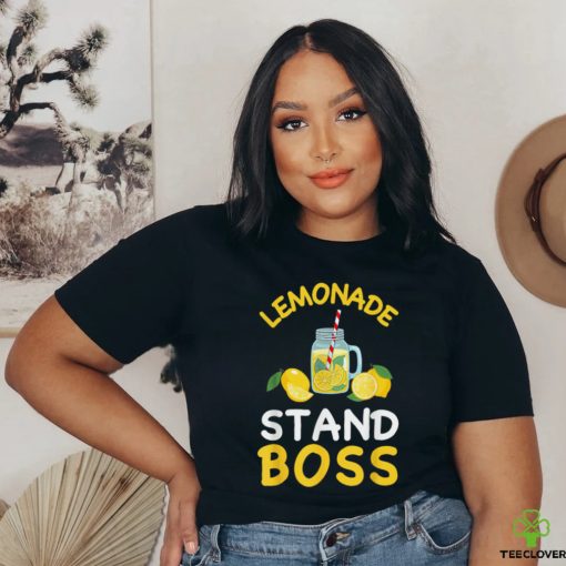 Lemonade Stand Boss Lemon Juice Summer Drink T Shirt