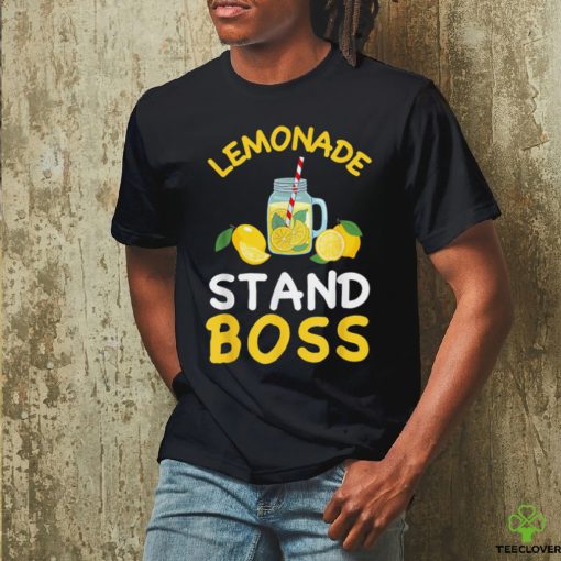 Lemonade Stand Boss Lemon Juice Summer Drink T Shirt