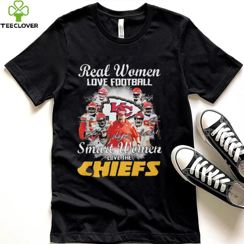 Len Dawson Real Women Love Football Smart Women Love The Chiefs Signatures shirt Len Dawson Real Women Love Football Smart Women Love The Chiefs Signatures shirt