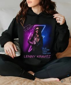 Lenny Kravitz Electric Blue Light Tour 2024 Signature Unisex T Shirt