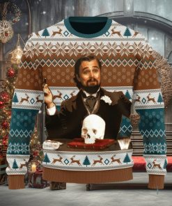 Leo DiCaprio Django Unchained Merry Chrismas Ugly Christmas Sweater Christmas Gift For Men And Women