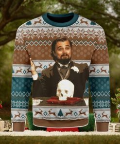 Leo DiCaprio Django Unchained Merry Chrismas Ugly Christmas Sweater Xmas Gift Men And Women Christmas Sweater