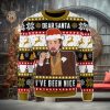 Michigan Wolverines Custome Name Football Christmas Ugly Sweater