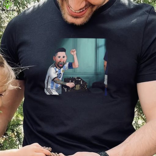 Leo Messi Win On The Chess LV Shirt