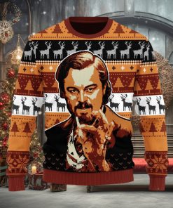 Leo Pointing Ugly Christmas Sweater Christmas Gift For Men And Women
