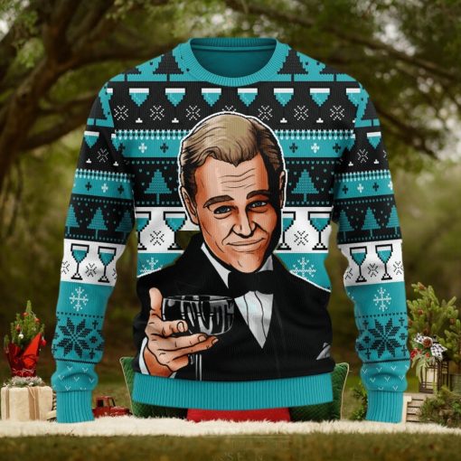 Leo Wine Glass Meme Ugly Christmas Sweater Christmas Gift For Men And Women