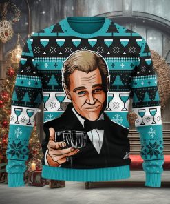 Leo Wine Glass Meme Ugly Christmas Sweater Christmas Gift For Men And Women