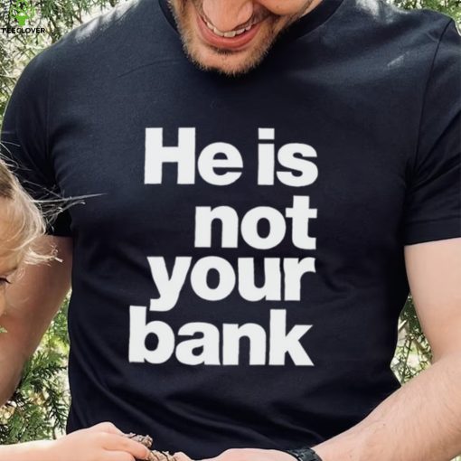 Leon Edwards Wearing He Is Not Your Bank Shirt