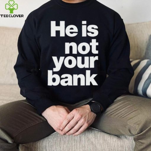 Leon Edwards Wearing He Is Not Your Bank Shirt