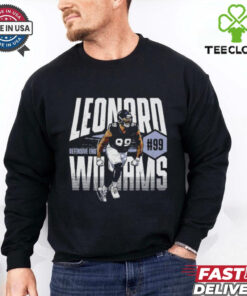 Leonard Williams Seattle Seahawks Player Name shirt