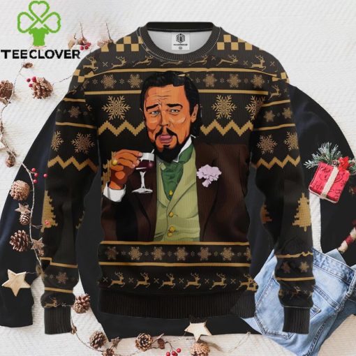 Leonardo DiCaprio Funny Ugly Christmas Sweater Sweatshirt